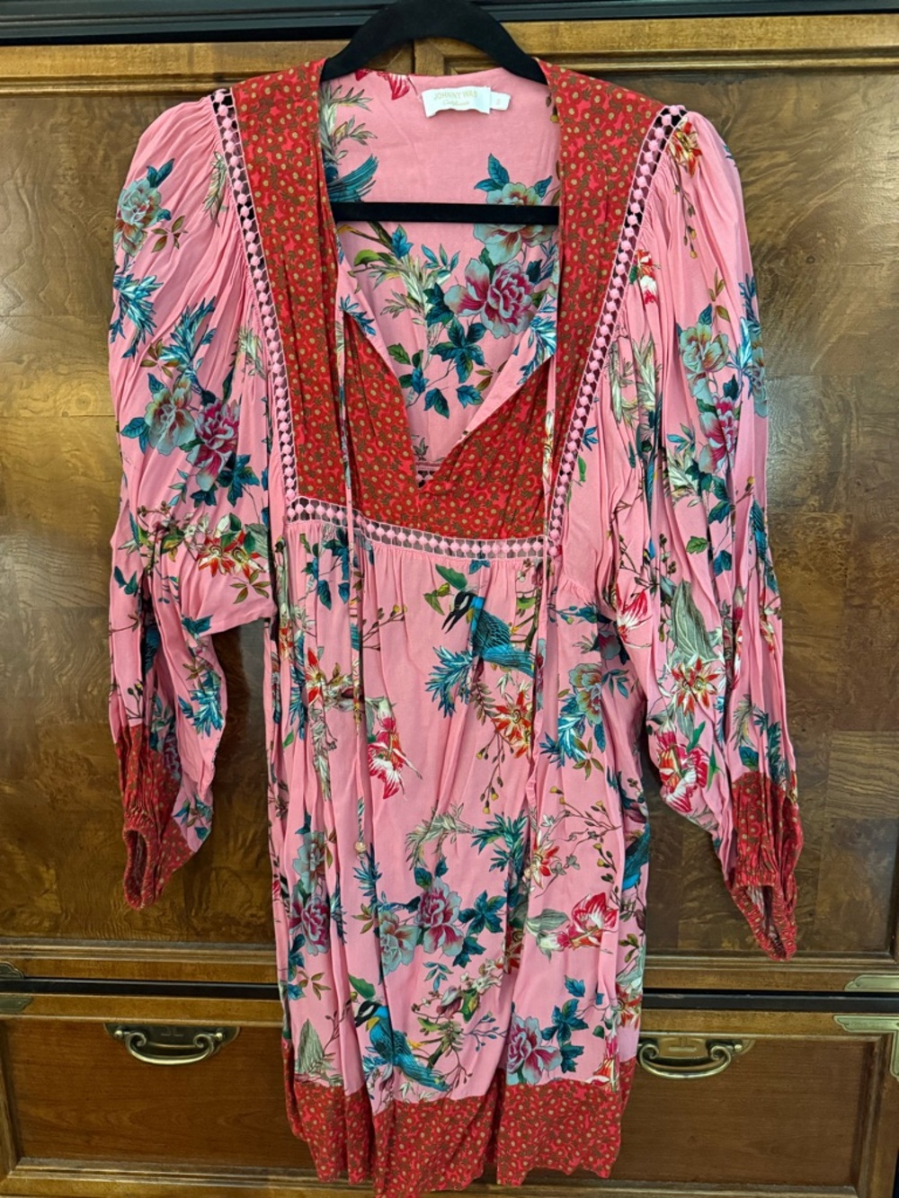 Johnny Was Floral Dress Size Small